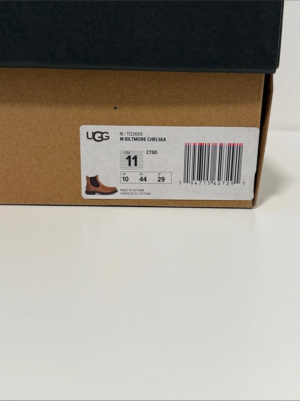 UGG Men's Biltmore Chelsea Boot NIB